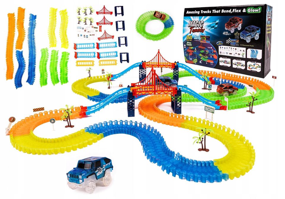 მანათობელი ტრასები (MEGA SET 360pcs)