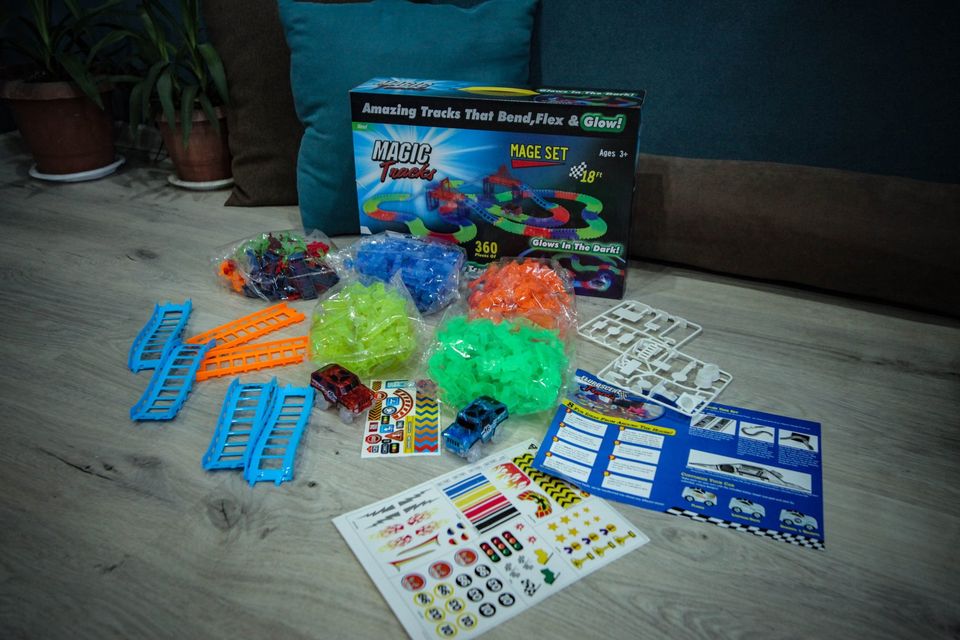 მანათობელი ტრასები (MEGA SET 360pcs)