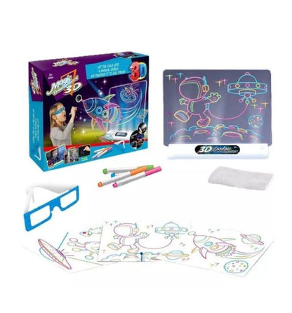 3D მანათობელი დაფა