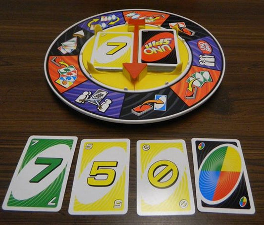 სამაგიდო თამაში უნო სპინი -Uno Spin Board Game