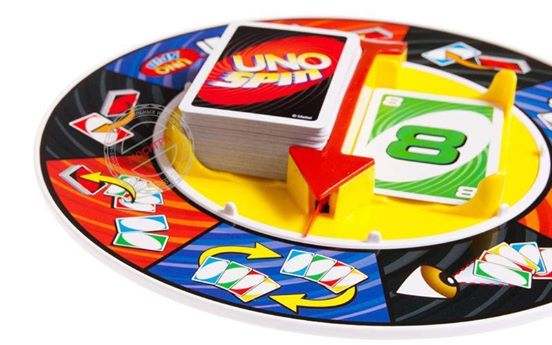 სამაგიდო თამაში უნო სპინი -Uno Spin Board Game