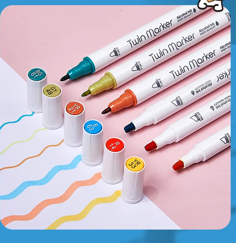 მარკერები 36 ცალიანი