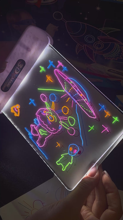 3D მანათობელი დაფა